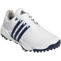 Adidas Tour360 Infinity Golf Shoes White/Silver/Team Navy -Callaway Store adidas tour360 infinity golf shoes white silver team navy gv7247 front itempicture