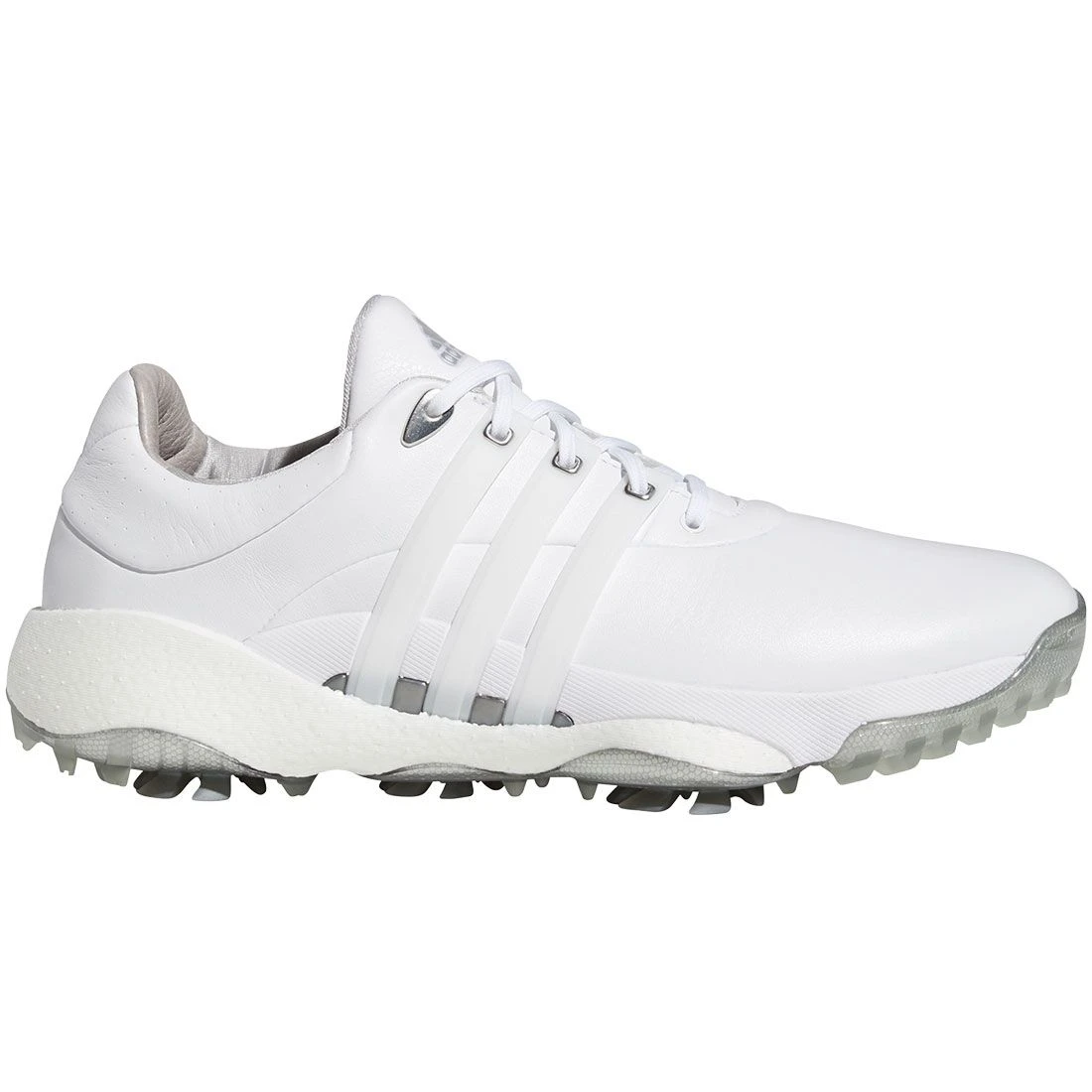 Adidas Tour360 Infinity Golf Shoes White/White/Silver 1 Adidas Tour360 Infinity Golf Shoes White/White/Silver