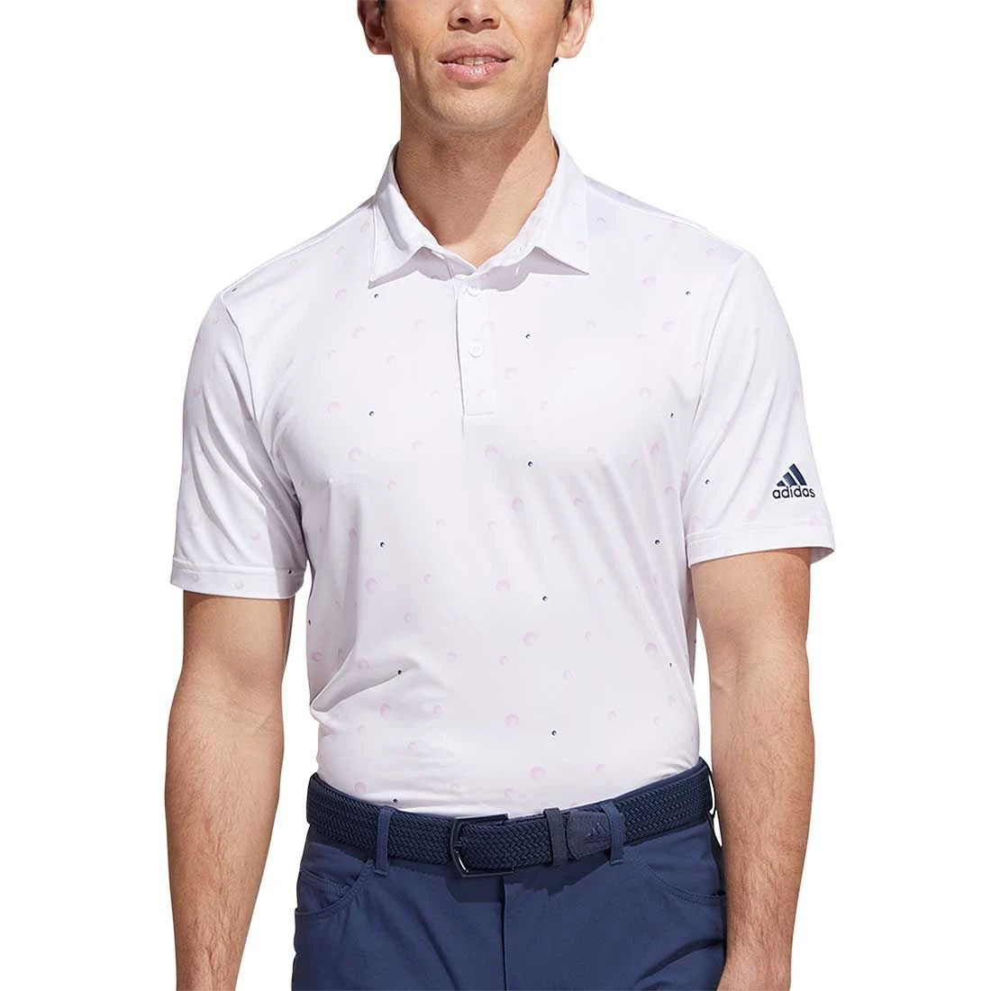 Adidas 2022 Ultimate365 Allover Print Polo 2 Adidas 2022 Ultimate365 Allover Print Polo - Image 2