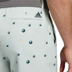 Adidas Ultimate365 Allover Print Shorts -Callaway Store adidas ultimate365 allover print shorts linen green detail itempicture