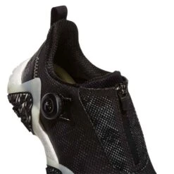 Adidas Women's Codechaos 22 BOA Golf Shoes Black/Linen Green/Dark Silver 12 Adidas Women's Codechaos 22 BOA Golf Shoes Black/Linen Green/Dark Silver -Callaway Store adidas womens codechaos 22 boa golf shoes black linen green top detail itempicture