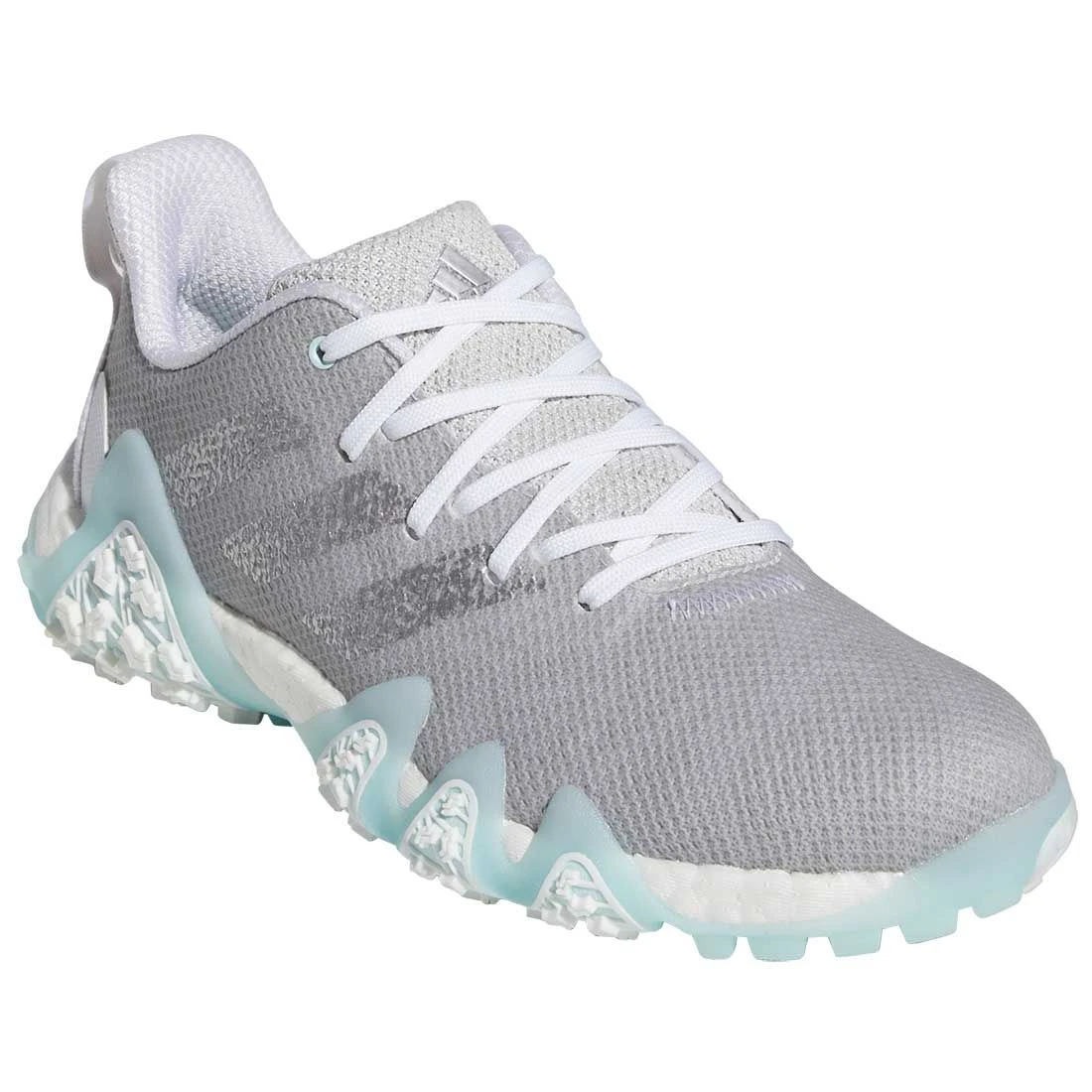 Adidas Women's Codechaos 22 Golf Shoes Grey One/Silver/Almost Blue 3 Adidas Women's Codechaos 22 Golf Shoes Grey One/Silver/Almost Blue - Image 3