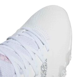 Adidas Women's Codechaos 22 Golf Shoes White/Silver/Clear Pink 12 Adidas Women's Codechaos 22 Golf Shoes White/Silver/Clear Pink -Callaway Store adidas womens codechaos 22 golf shoes white silver clear pink top detail itempicture