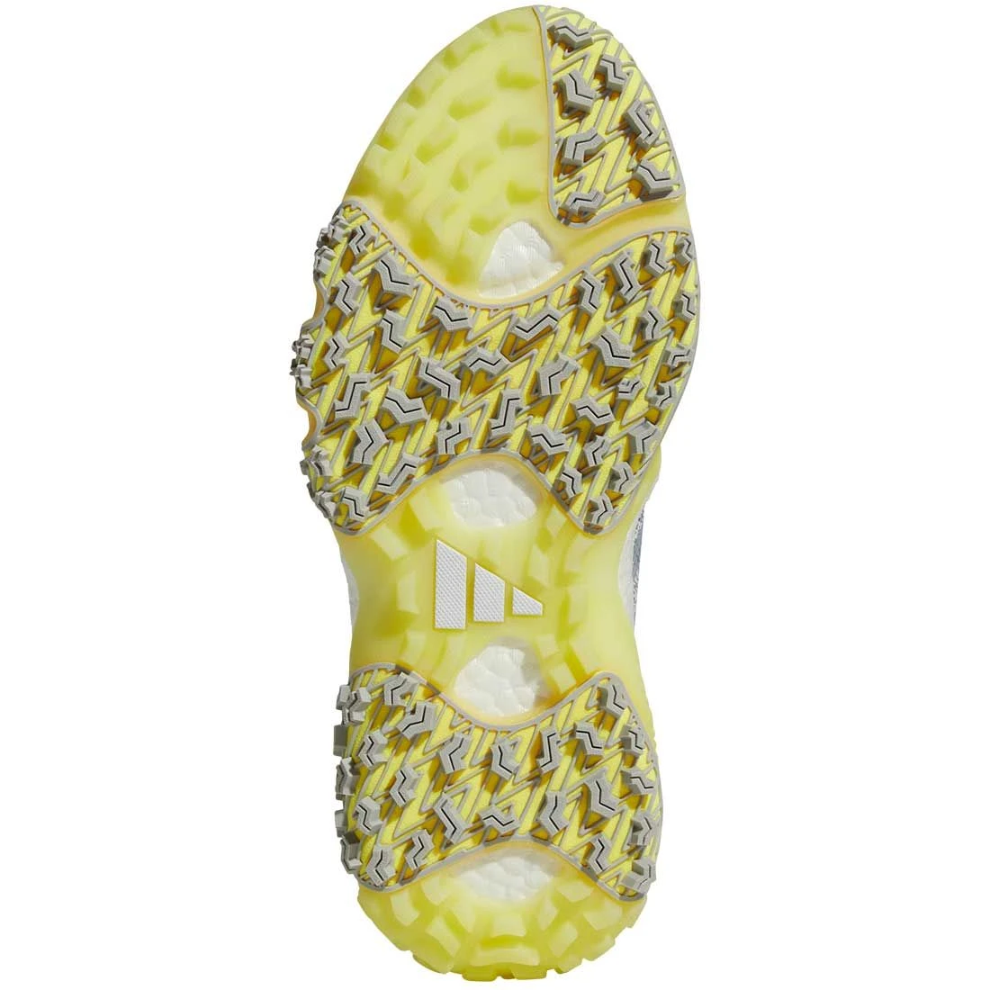 Adidas Women's Codechaos 22 Golf Shoes White/White/Beam Yellow 2 Adidas Women's Codechaos 22 Golf Shoes White/White/Beam Yellow - Image 2