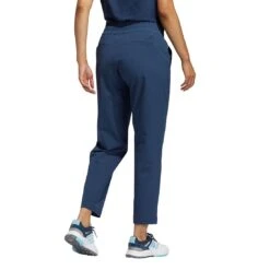 Adidas Women's Go-To Commuter Pants -Callaway Store adidas womens go to commuter pants crew navy back on model itempicture