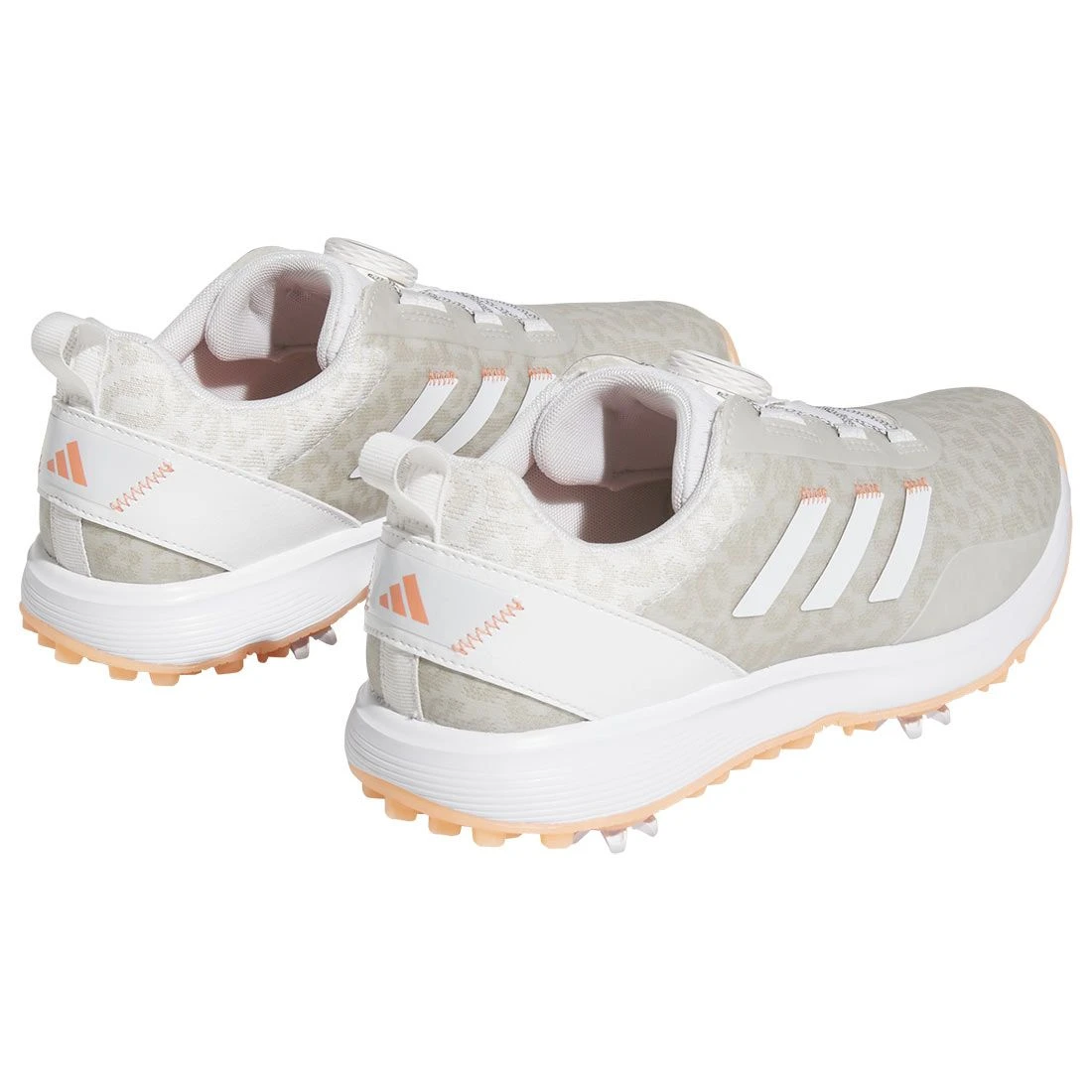 Adidas Women's S2G 23 BOA Golf Shoes White/Coral Fusion 5 Adidas Women's S2G 23 BOA Golf Shoes White/Coral Fusion - Image 5