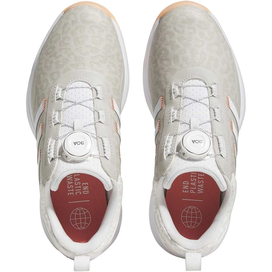 Adidas Women's S2G 23 BOA Golf Shoes White/Coral Fusion 6 Adidas Women's S2G 23 BOA Golf Shoes White/Coral Fusion - Image 6