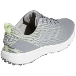 Adidas Women's S2G Spikeless Golf Shoes Grey Three/Silver/Pulse Lime 8 Adidas Women's S2G Spikeless Golf Shoes Grey Three/Silver/Pulse Lime -Callaway Store adidas womens s2g spikeless golf shoes grey three silver pulse lime gz3911 back itempicture