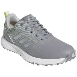 Adidas Women's S2G Spikeless Golf Shoes Grey Three/Silver/Pulse Lime 7 Adidas Women's S2G Spikeless Golf Shoes Grey Three/Silver/Pulse Lime -Callaway Store adidas womens s2g spikeless golf shoes grey three silver pulse lime gz3911 front itempicture