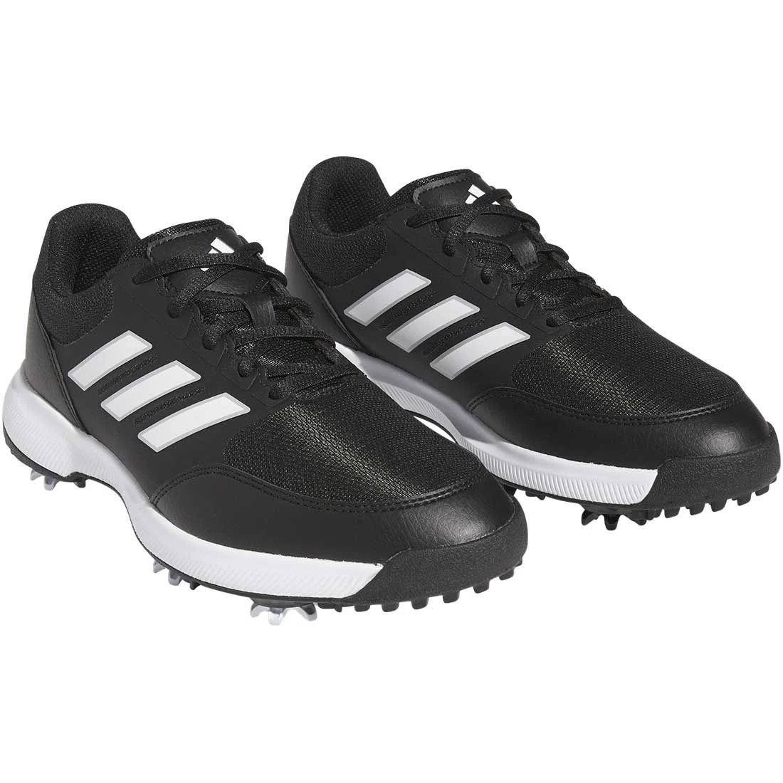 Adidas Women's Tech Response 3.0 Golf Shoes Black/White/Silver 3 Adidas Women's Tech Response 3.0 Golf Shoes Black/White/Silver - Image 3