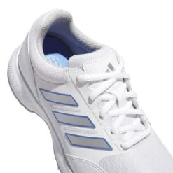 Adidas Women's Tech Response 3.0 Golf Shoes White/Silver/Blue Fusion 12 Adidas Women's Tech Response 3.0 Golf Shoes White/Silver/Blue Fusion -Callaway Store adidas womens tech response 3 0 golf shoes white silver blue detail2 itempicture