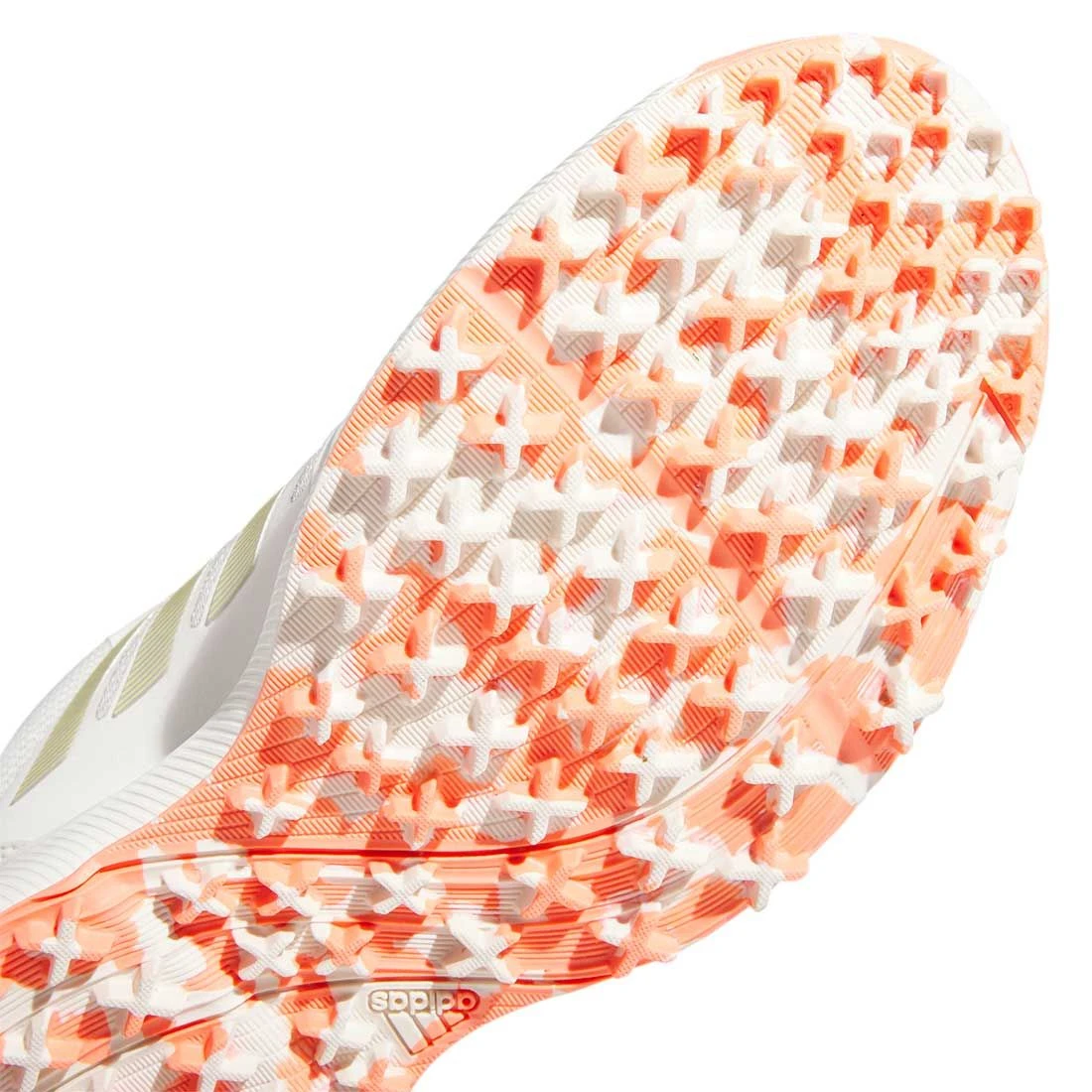 Adidas Women's Tech Response 3.0 SL Golf Shoes Chalk White/Silver/Coral Fusion 6 Adidas Women's Tech Response 3.0 SL Golf Shoes Chalk White/Silver/Coral Fusion - Image 6