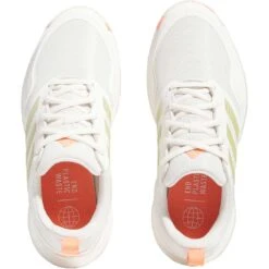 Adidas Women's Tech Response 3.0 SL Golf Shoes Chalk White/Silver/Coral Fusion 10 Adidas Women's Tech Response 3.0 SL Golf Shoes Chalk White/Silver/Coral Fusion -Callaway Store adidas womens tech response 3 0 sl golf shoes chalk white coral top itempicture
