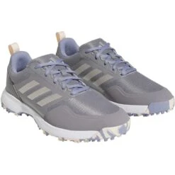 Adidas Women's Tech Response 3.0 SL Golf Shoes Grey Three/Silver/Silver Violet 7 Adidas Women's Tech Response 3.0 SL Golf Shoes Grey Three/Silver/Silver Violet -Callaway Store adidas womens tech response 3 0 sl golf shoes grey silver violet front itempicture