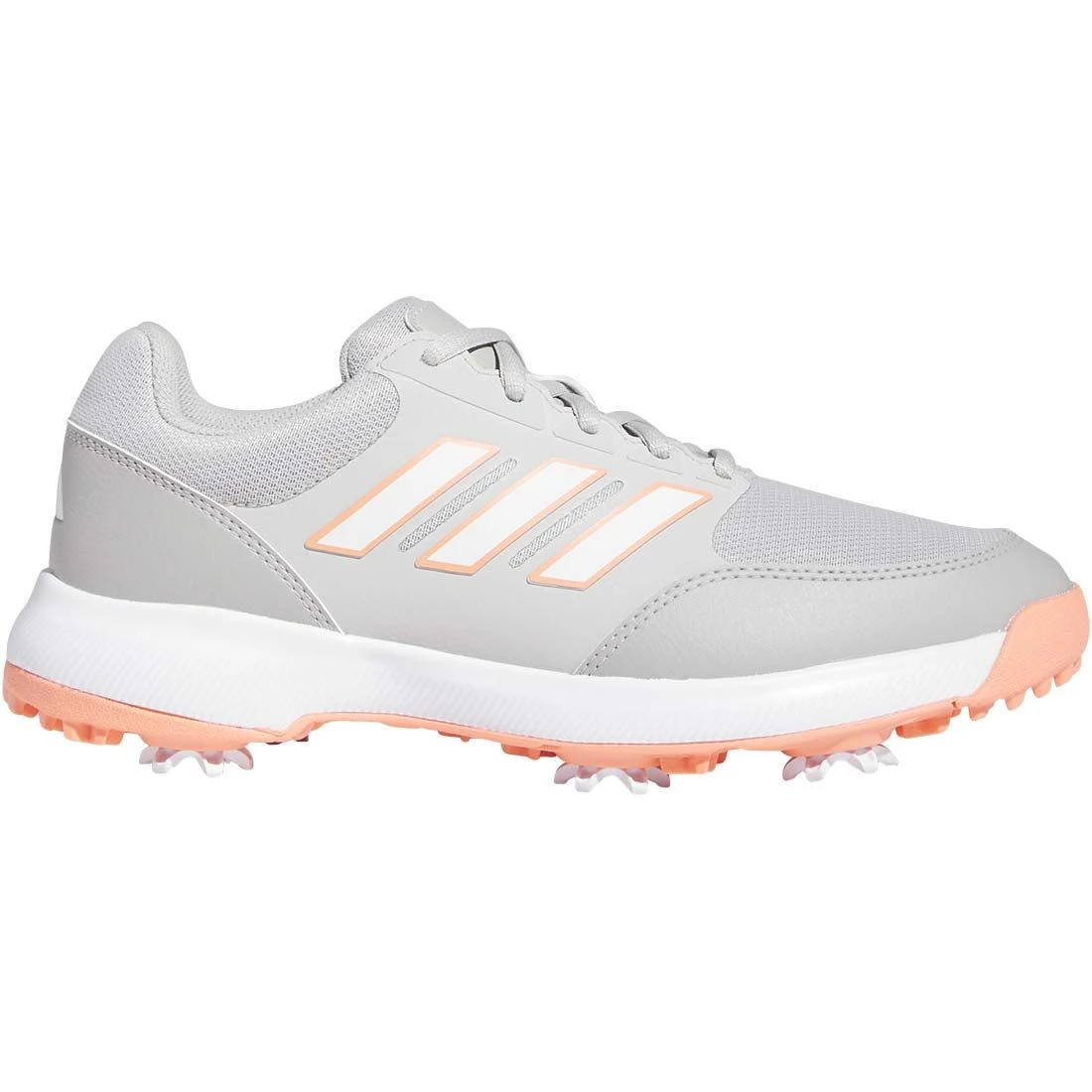 Adidas Women's Tech Response 3.0 Golf Shoes Grey Two/White/Coral Fusion 1 Adidas Women's Tech Response 3.0 Golf Shoes Grey Two/White/Coral Fusion
