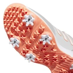 Adidas Women's Tech Response 3.0 Golf Shoes Grey Two/White/Coral Fusion 15 Adidas Women's Tech Response 3.0 Golf Shoes Grey Two/White/Coral Fusion -Callaway Store adidas womens tech response 3 golf shoes grey two white coral fusion sole detail itempicture