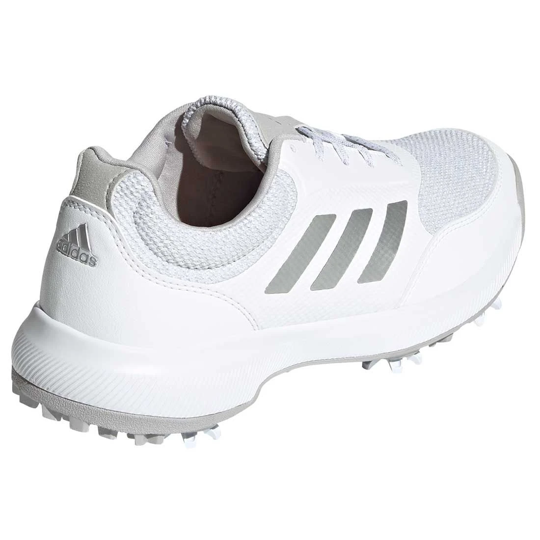 Adidas Women's Tech Response Golf Shoes White/Silver/Grey Two 4 Adidas Women's Tech Response Golf Shoes White/Silver/Grey Two - Image 4