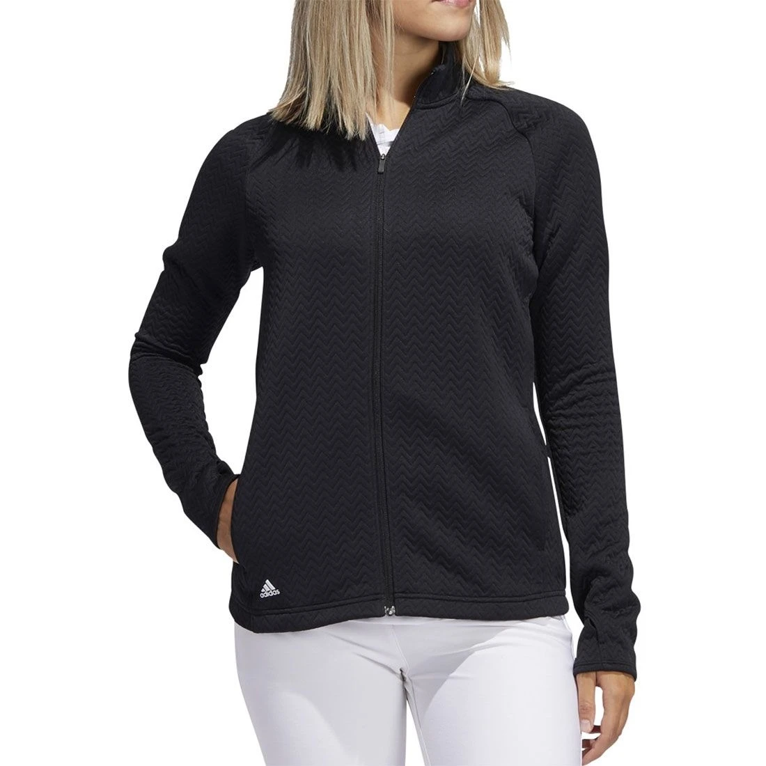 Adidas Women's Textured Layer Jacket 1 Adidas Women's Textured Layer Jacket