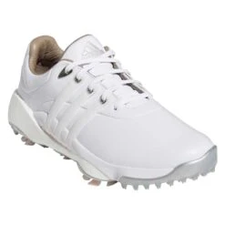 Adidas Women's Tour360 Infinity Golf Shoes White/Almost Pink -Callaway Store adidas womens tour360 infinity golf shoes white almost pink gv9662 front itempicture