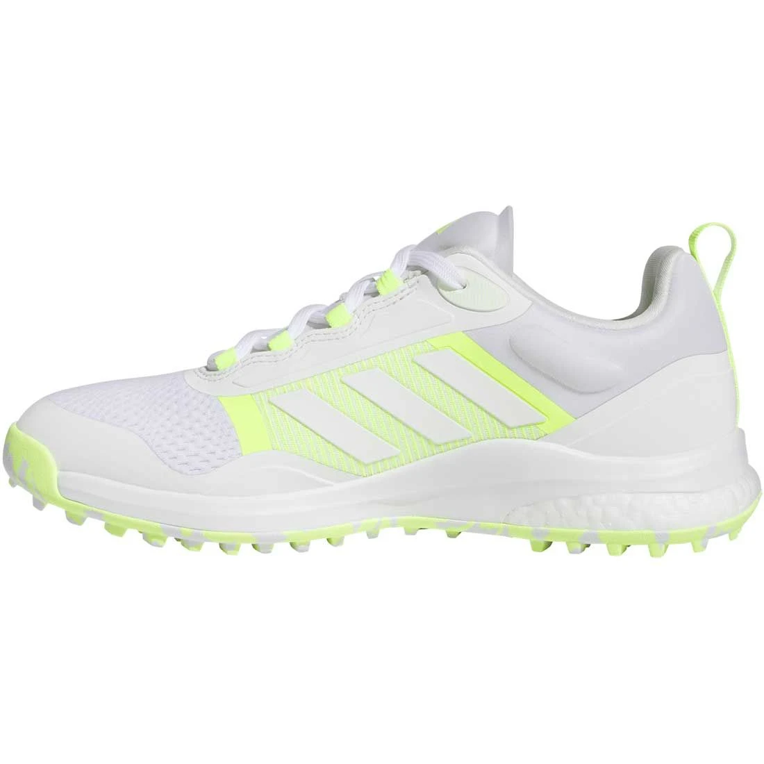 Adidas Women's Zoysia Golf Shoes White/Lucid Lemon 3 Adidas Women's Zoysia Golf Shoes White/Lucid Lemon - Image 3