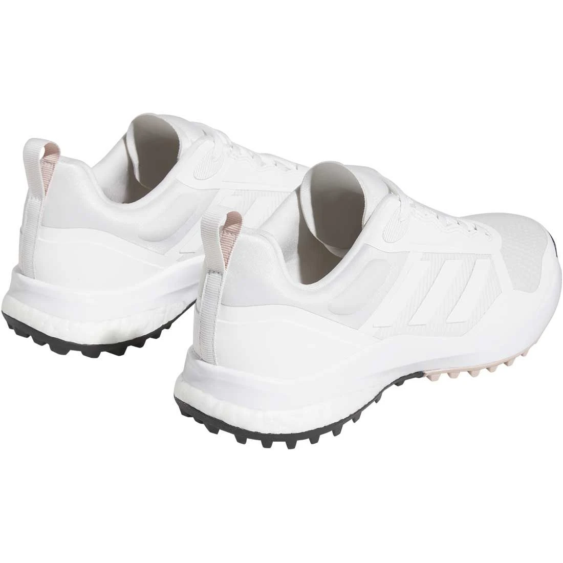 Adidas Women's Zoysia Golf Shoes White/Wonder Taupe 5 Adidas Women's Zoysia Golf Shoes White/Wonder Taupe - Image 5