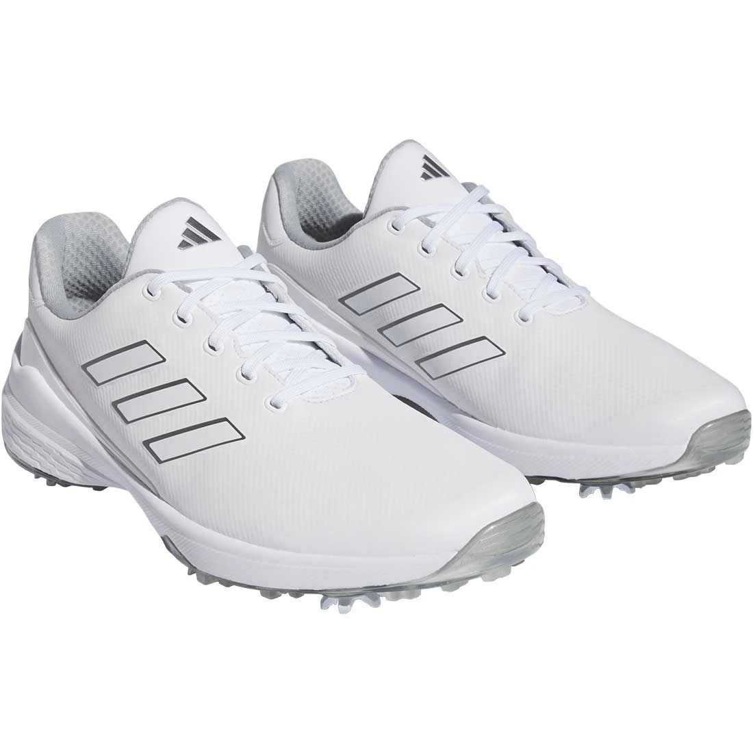 Adidas ZG23 Golf Shoes White/Silver 5 Adidas ZG23 Golf Shoes White/Silver - Image 5