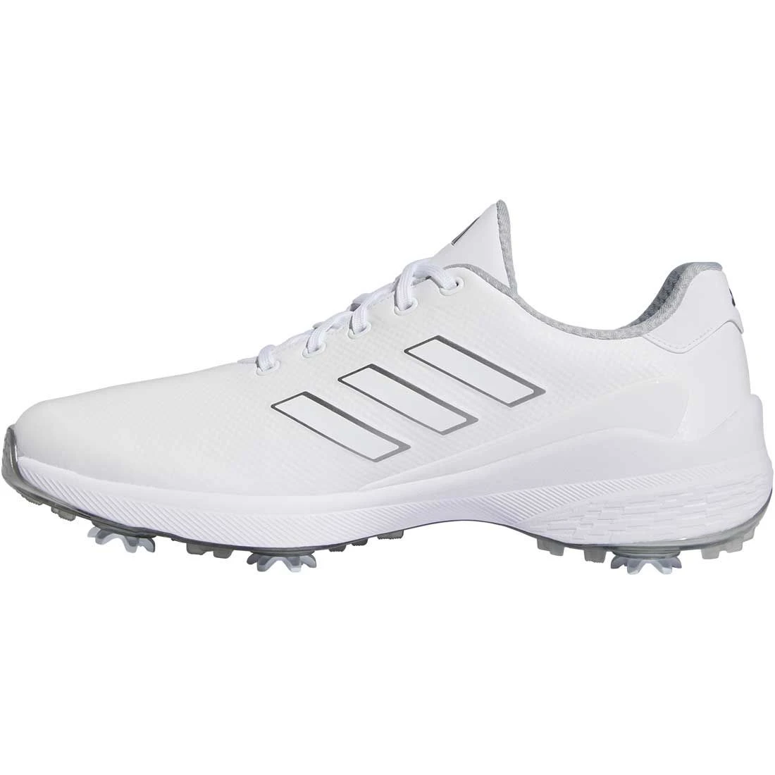 Adidas ZG23 Golf Shoes White/Silver 3 Adidas ZG23 Golf Shoes White/Silver - Image 3