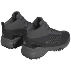 Adidas ZG23 RAIN.RDY Golf Shoes Grey Six/Iron Met/Black 13 Adidas ZG23 RAIN.RDY Golf Shoes Grey Six/Iron Met/Black -Callaway Store adidas zg23 rain golf shoes grey six iron met black back itempicture