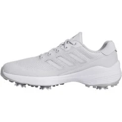 Adidas ZG23 Vent Golf Shoes Dash Grey/White/Silver -Callaway Store adidas zg23 vent golf shoes dash grey white silver side itempicture