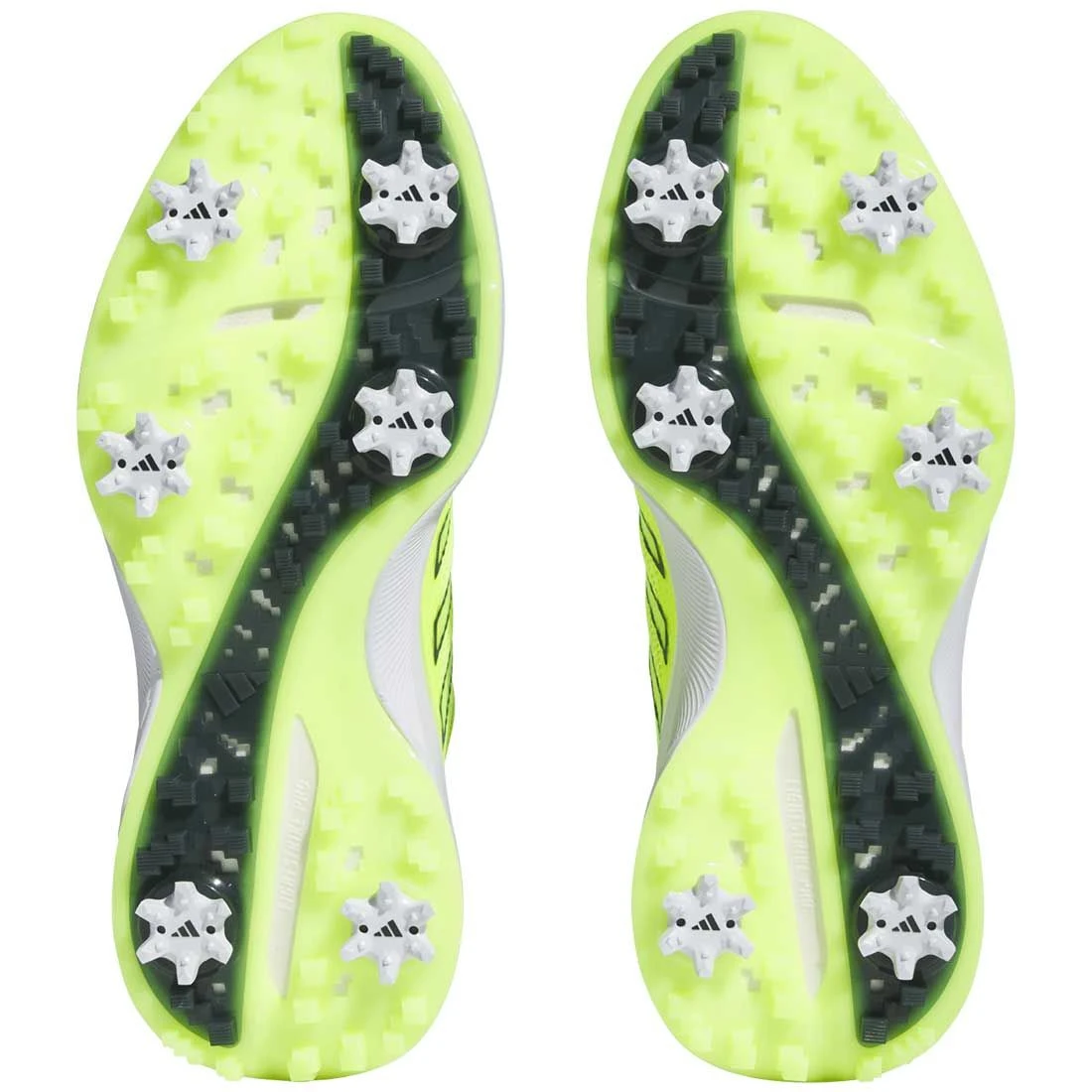Adidas ZG23 Vent Golf Shoes Lucid Lemon/Artic Night 2 Adidas ZG23 Vent Golf Shoes Lucid Lemon/Artic Night - Image 2