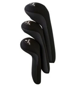 Pro Active Sports Stealth Headcovers 3-Pack -Callaway Store black 7361