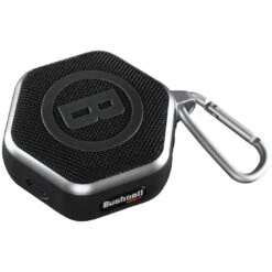 Bushnell Wingman Mini GPS Speaker 12 Bushnell Wingman Mini GPS Speaker -Callaway Store bushnell wingman mini gps speaker black silver flat itempicture
