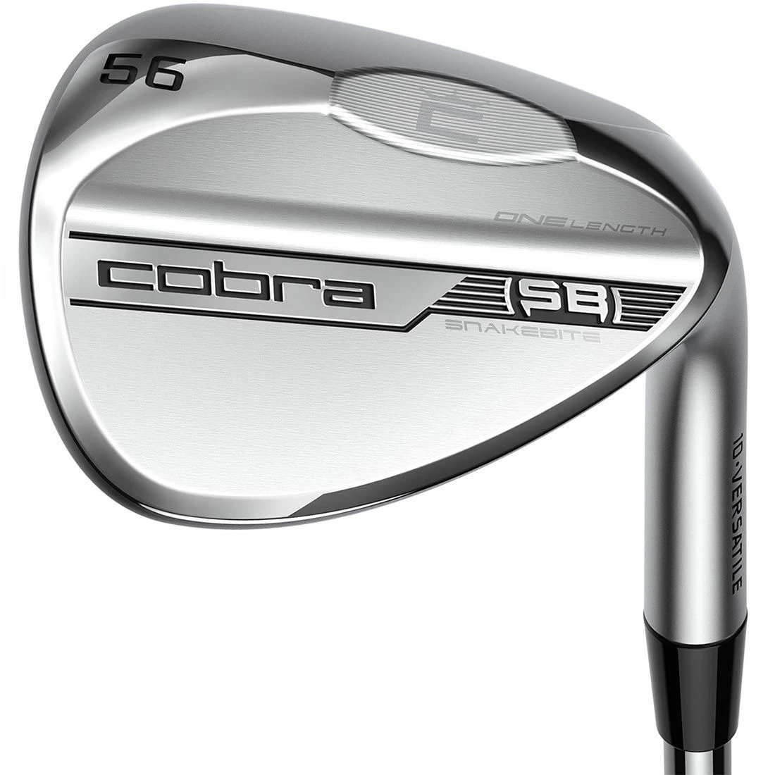 Cobra Snakebite ONE Length Chrome Wedge 1 Cobra Snakebite ONE Length Chrome Wedge