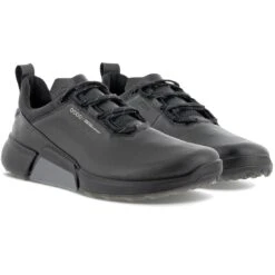 Ecco Biom H4 Golf Shoes Black/Black 11 Ecco Biom H4 Golf Shoes Black/Black -Callaway Store ecco biom h4 golf shoes black black pair itempicture