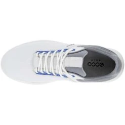Ecco Golf Core Golf Shoes White/Silver -Callaway Store ecco golf core golf shoes white silver top itempicture