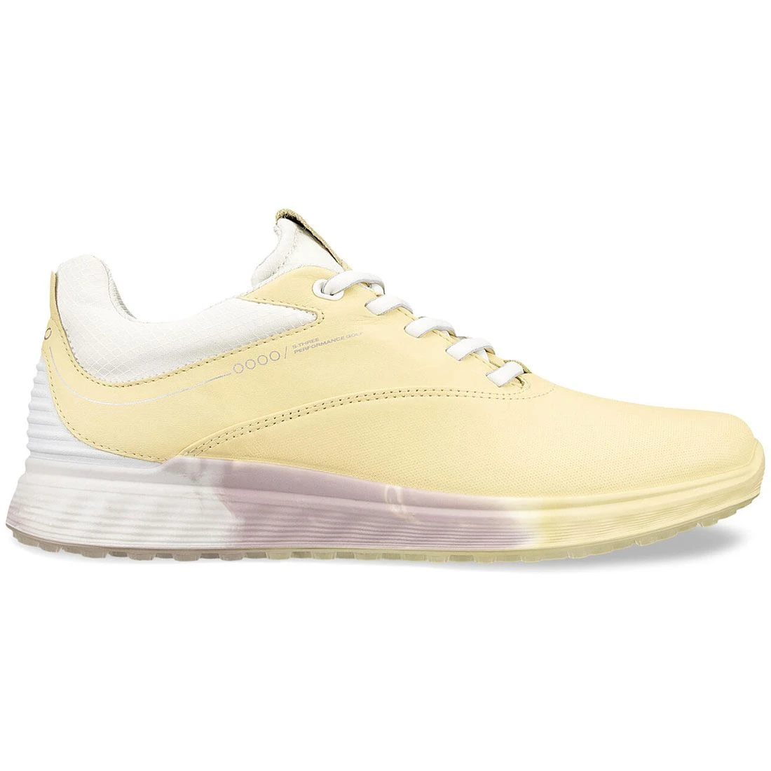 Ecco Women's S-Three Golf Shoes Straw/White 1 Ecco Women's S-Three Golf Shoes Straw/White