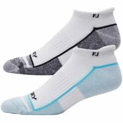 FootJoy ProDry Roll Tab Socks (2 Pairs) 5 FootJoy ProDry Roll Tab Socks (2 Pairs) -Callaway Store footjoy 2024 prodry roll tab socks 2 pack white light blue itempicture