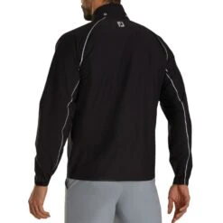 FootJoy DryJoys Select Rain Jacket 8 FootJoy DryJoys Select Rain Jacket -Callaway Store footjoy dryjoys select rain jacket black charcoal back itempicture