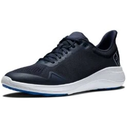 FootJoy FJ Flex Golf Shoes Navy -Callaway Store footjoy fj flex golf shoes navy 56140 toe itempicture