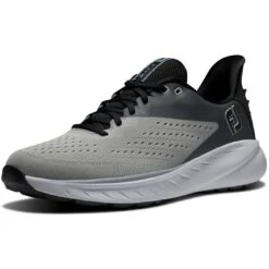 FootJoy Flex XP Golf Shoes Grey/White -Callaway Store footjoy fj flex xp golf shoes grey white 56281 toe itempicture