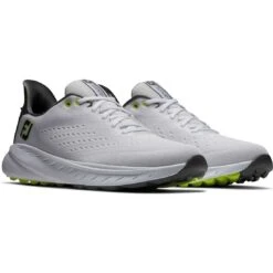 FootJoy Flex XP Golf Shoes White/Lime 11 FootJoy Flex XP Golf Shoes White/Lime -Callaway Store footjoy fj flex xp golf shoes white lime 56280 pair itempicture