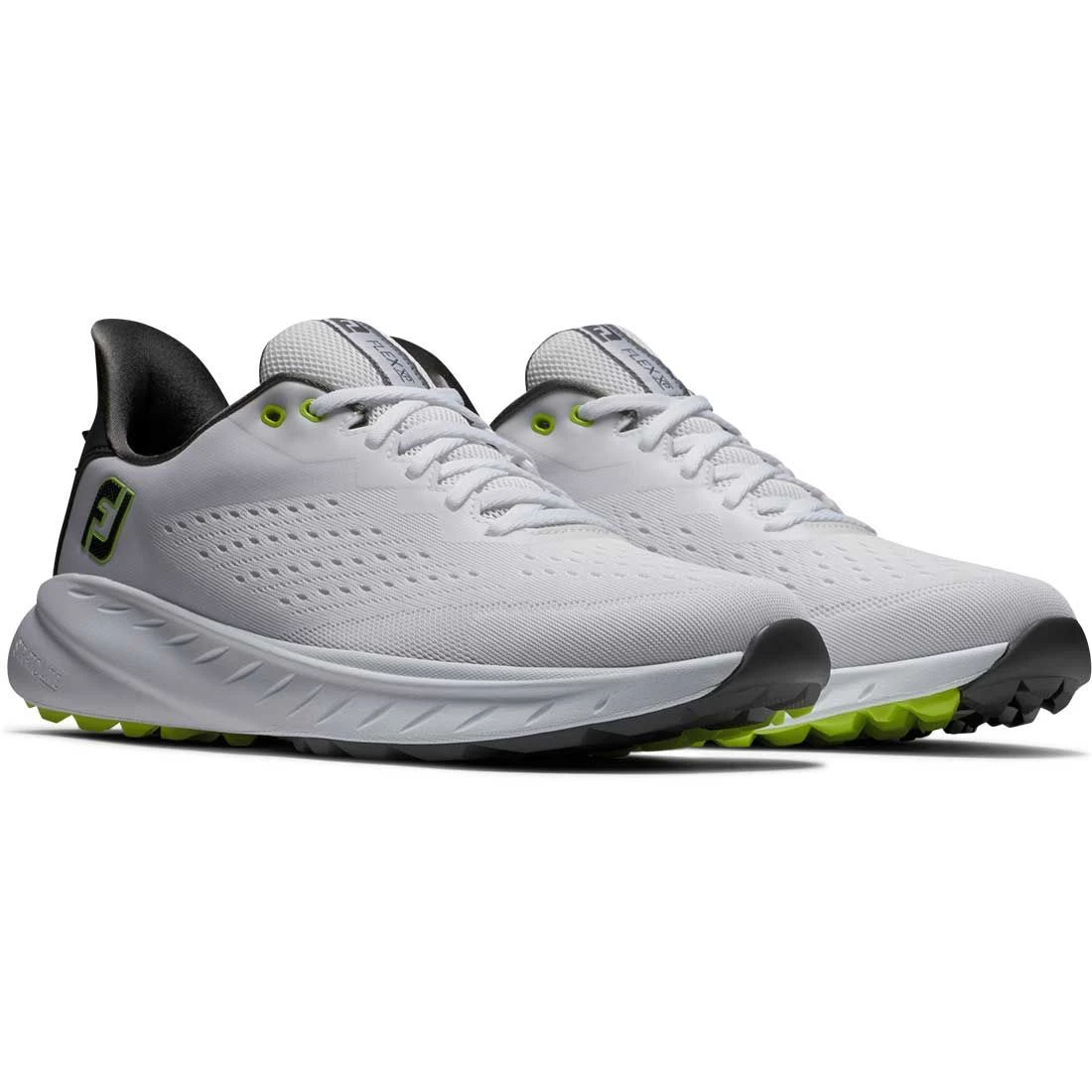FootJoy Flex XP Golf Shoes White/Lime 5 FootJoy Flex XP Golf Shoes White/Lime - Image 5
