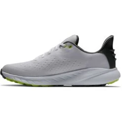 FootJoy Flex XP Golf Shoes White/Lime 10 FootJoy Flex XP Golf Shoes White/Lime -Callaway Store footjoy fj flex xp golf shoes white lime 56280 side itempicture