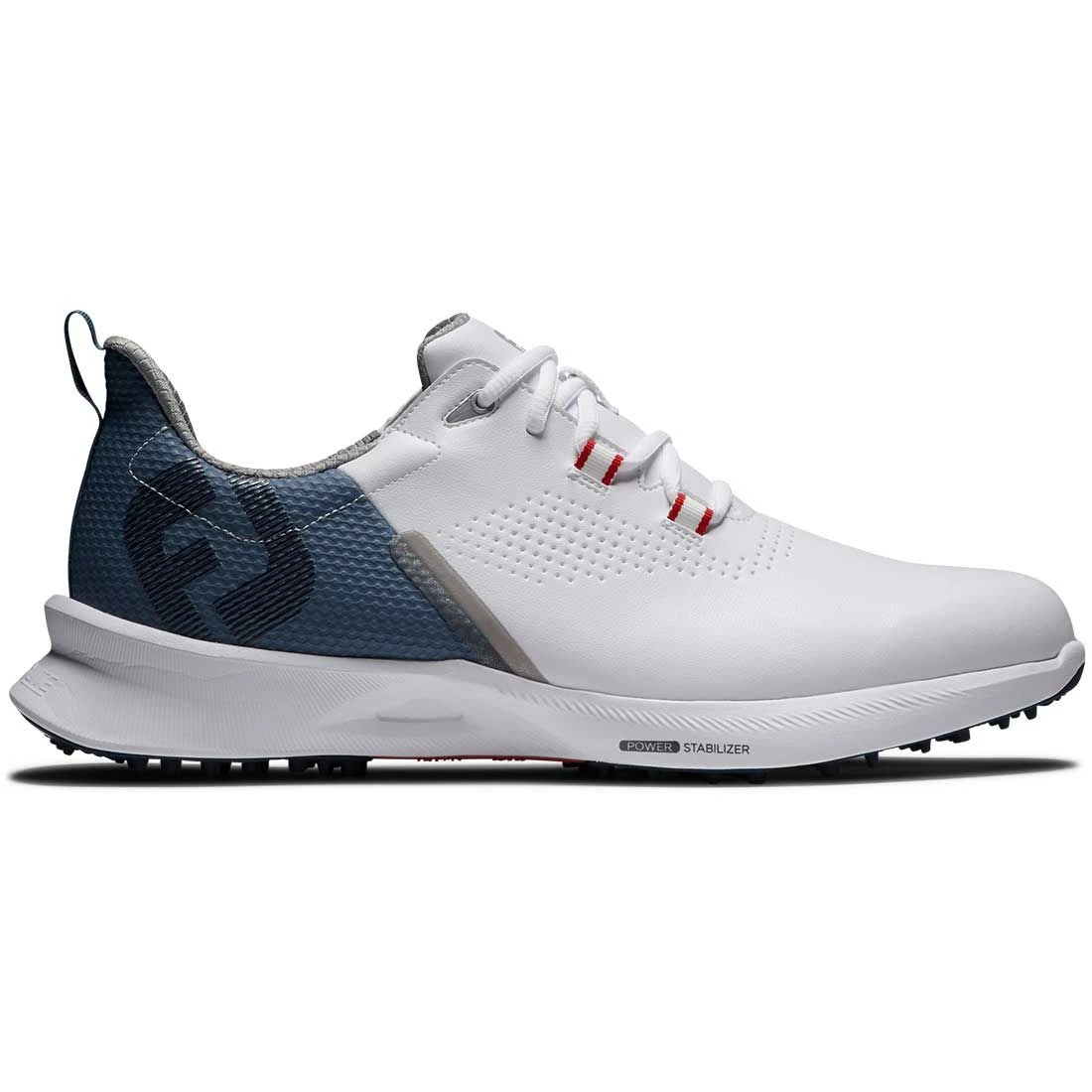 FootJoy FJ Fuel Golf Shoes White/Blue Fog/Red 1 FootJoy FJ Fuel Golf Shoes White/Blue Fog/Red