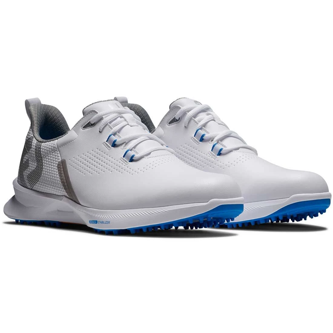 FootJoy FJ Fuel Golf Shoes White/Blue Jay 4 FootJoy FJ Fuel Golf Shoes White/Blue Jay - Image 4