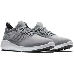 FootJoy Flex XP Golf Shoes Grey Knit 9 FootJoy Flex XP Golf Shoes Grey Knit -Callaway Store footjoy flex xp golf shoes grey pair itempicture