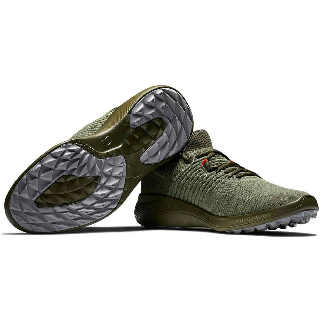 FootJoy Flex XP Golf Shoes Olive Knit 5 FootJoy Flex XP Golf Shoes Olive Knit - Image 5