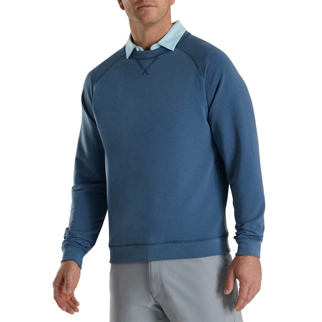 FootJoy French Terry Crewneck 2 FootJoy French Terry Crewneck - Image 2