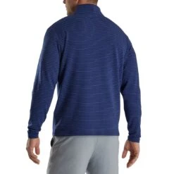 FootJoy French Terry Pullover 7 FootJoy French Terry Pullover -Callaway Store footjoy french terry pullover indigo back itempicture