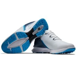 FootJoy Fuel Sport Golf Shoes White/Blue 11 FootJoy Fuel Sport Golf Shoes White/Blue -Callaway Store footjoy fuel sport golf shoes white blue 55454 combo itempicture